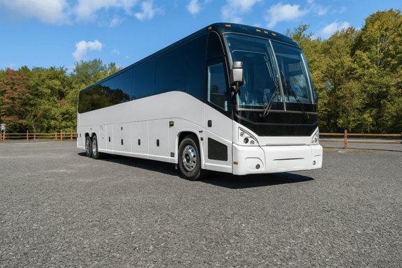 Bus Rental Company Flint 56 Passenger Charter Bus